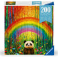 Ravensburger Bamboo Panda 200 Piece Jigsaw Puzzle - Handcrafted Cardboard, Multicolor, Model 12001322, Perfect Fit for Adults