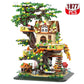 Ravayo Forest Tree Building House Blocks Set With Led, Creative Toy For Adults Teen 14+, Mini Brick 1877Pcs