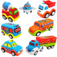 Ramakada Power Friction Unbreakable Pull Back Vehicles, Push And Go Crawling Toy For 3+ Year Old Kids (Set Of 7, Multicolor)