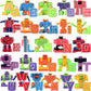 Alphabet Transforming Abc Letters Robots - 26 Piece Alphabots Learning Toys For Toddlers & Preschoolers Classroom Prizes Party Favors