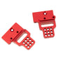 MEUS RACING TRX4M Shock Mount with Multi Holes Adjustable Mounting for TRX4M Defender/Bronco 1/18 RC Crawler Car.(Red)