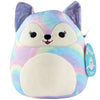 Squishmallows 8-Inch Felexine The Rainbow Fox Plush Toy - Soft Multicolor Stuffed Animal for Kids, Girls & Boys
