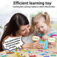 Kidzdo Spanish And English Audible Toys, Bilingual Espaol/English Talking Flash Cards With Music For Preschool,Kindergarten Todd