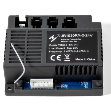 JR1930RX-3-24V JR1930RX-2-24V Control Box Receiver and 2.4G Bluetooth Remote Control kit Kids Powered Ride on car Controller Accessories for Children Electric Ride On Car Replacement Parts