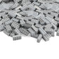 Feleph 100Pcs 2X4 Bricks Light Grey Gray Building Blocks Set Toy Accessories Combine With Major Brick Brands