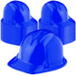 Haysandy 60 Pcs Construction Hats Toy Plastic Construction Hat Bulk Construction Party Hat for Birthday Party Favors(Blue)