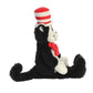 Aurora Whimsical Dr. Seuss Shoulderkin Cat in The Hat Stuffed Animal - Magical Storytelling - Officially Licensed - Multicolor 8