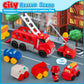 Bessome Soft Rubber Cars Toy For 1 Year Old Boy 13 Pcs Cartoon Cars With Trailor Baby Toys For 12-18 Months|Toddler Toys Age 1-2