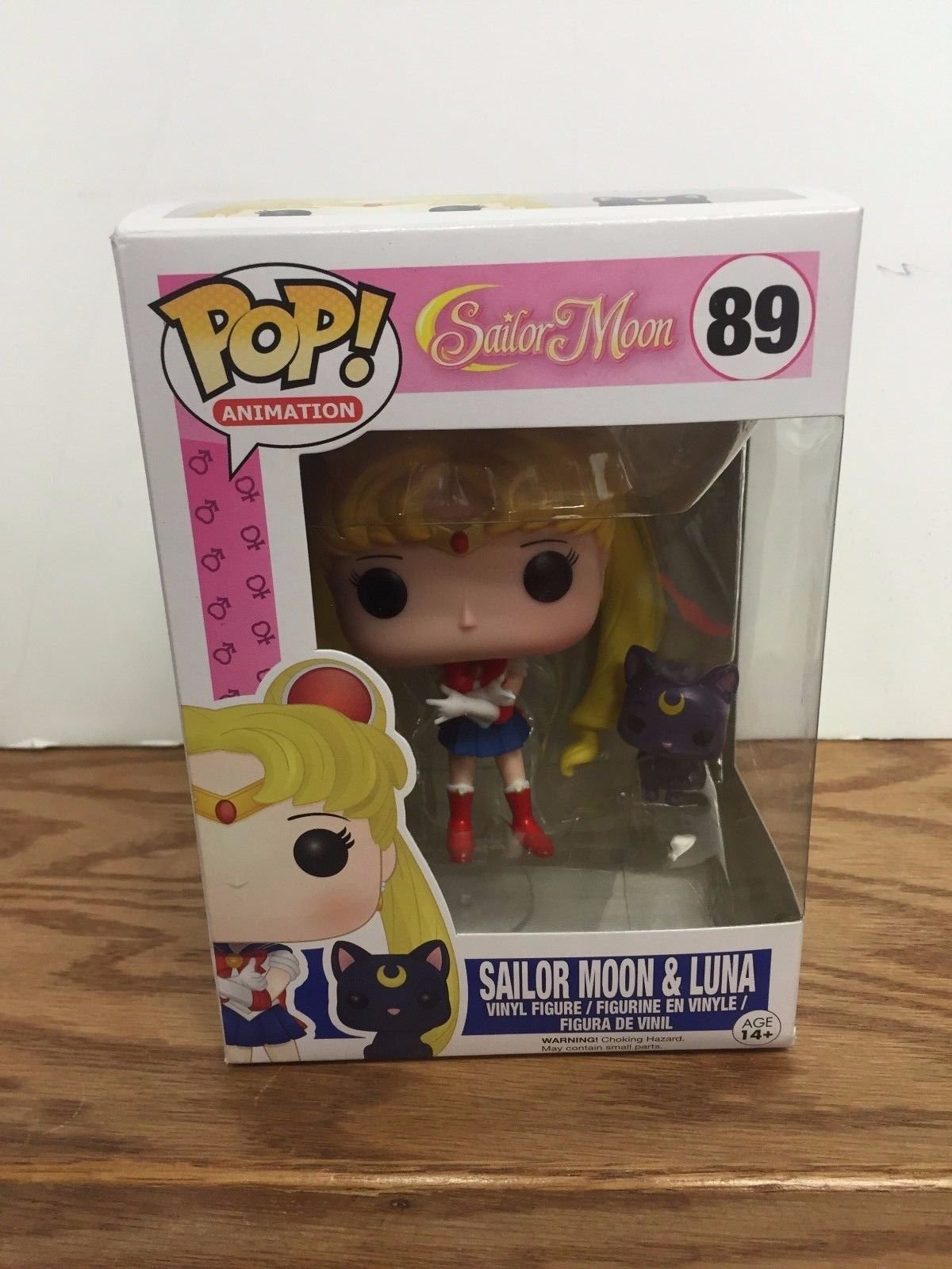 Funko Pop Anime: Sailor Moon With Luna Action Figure