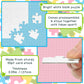 Hygloss Products 6 Blank Heart Puzzles – 6 X 8 Inches – Ideal For Valentine’S Day Crafts – Write, Draw, And Decorate – 8 Pieces Each