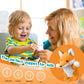 Okegztoa Hand Puppets Fox Puppets,9'' Realistic Stuffed Animal Puppets For Toddlers Cute Fox Stuffed Puppets For Kids With Movab