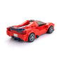 Block Builder Ferrari F8 Racing Car Building Block Set (306 Pieces). Racing Car Building Blocks For Kids And Adults