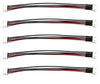 Apex RC Products JST-XH 3S 6'' / 150mm Balance Plug Extension Lead - 5 Pack #1091