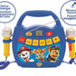 Lexibook - Paw Patrol - Portable Karaoke Digital Player For Kids - Microphones, Light Effects, Bluetooth, Record And Voice Chang