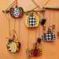 Winlyn 24 Sets Fall Pumpkin Ornaments Decorations Art Sets DIY 3D Fall Pumpkin Craft Kits Pumpkin Fall Maple Leaf Foam Stickers