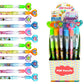 Tiny Mills 24 Pcs Ice Cream Multi Point Stackable Push Pencil Assortment with Eraser for Ice Cream Birthday Party Favor Prize Ca