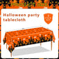 Baolaiballoon 3 Pack Halloween Tablecloth, Disposable Plastic Tablecloth 54 x 108 Halloween Birthday Party Table Cloth for Hallo