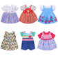 Alive Doll Clothes And Accessories - Baby Doll Dresses Fit For 12 13 14 14.5 Inch Girl Dolls, 6 Sets Doll Outfits Include Doll Dresses, Jumpsuit, Swimsuit Dolls Outfits For Girls Gifts