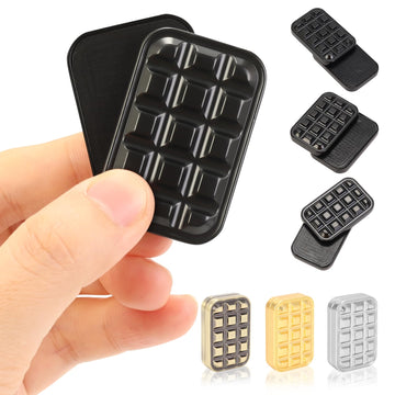 Judixy Fidget Slider For Adults - Brick Slider Metal Fidget Toys, Anxiety/Adhd/Annoy Relieving Edc Metal Fidget, Stress Reducing