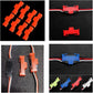 Skrnrhrery Servo Extension Cable Safety Connector Clip, 24Pcs Servo Plug Wire Lock, With 12Pcs Servo Line, Used For Remote Contr