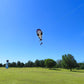 Kaiciuss Orcas Kite For Kids & Adults, Large 3D Single Line Beach Kite, Huge Frameless Soft Kite, Giant Parafoil Whale Breeze Kite, It Comes With 300Ft String Kite Hoop