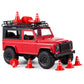 RXZIXYL 20Pcs Simulated Traffic Cones,Mini Decoration Toys Road Cones for RC Crawler 1:16 1:18 1:24 RC Car SCX24 FCX24 TRX4M