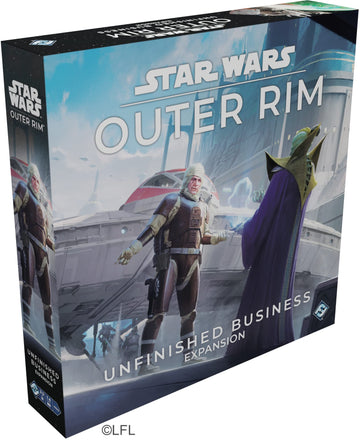 Star Wars: Outer Rim - Unfinished Business Expansion - Strategy Game, Adventure Game For Kids & Adults, Ages 14+, 1-4 Players, 3