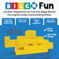 Big Blocks For Kids Ages 4-8 - Indoor & Outdoor Blocks Kids Games - Yellow Large Building Blocks - 48Pc