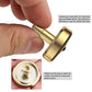 Djuiinostar Premium Spinning Top: Lengthened Stem, Easy To Twirl, High Performance (Br 13+, Avg 5-8), Cnc Machined Brass, Great Time Killer, Edc Fidget Toy Dst-820
