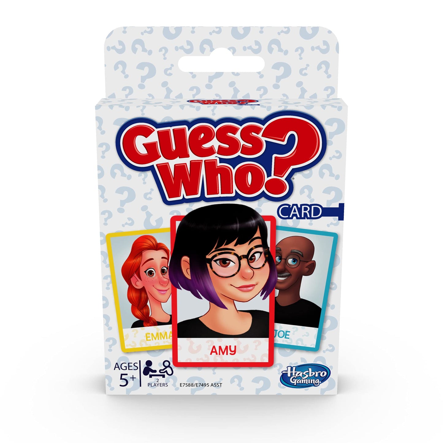 Hasbro Gaming Guess Who? Card Game For Kids Ages 5 And Up, 2 Player Guessing Game