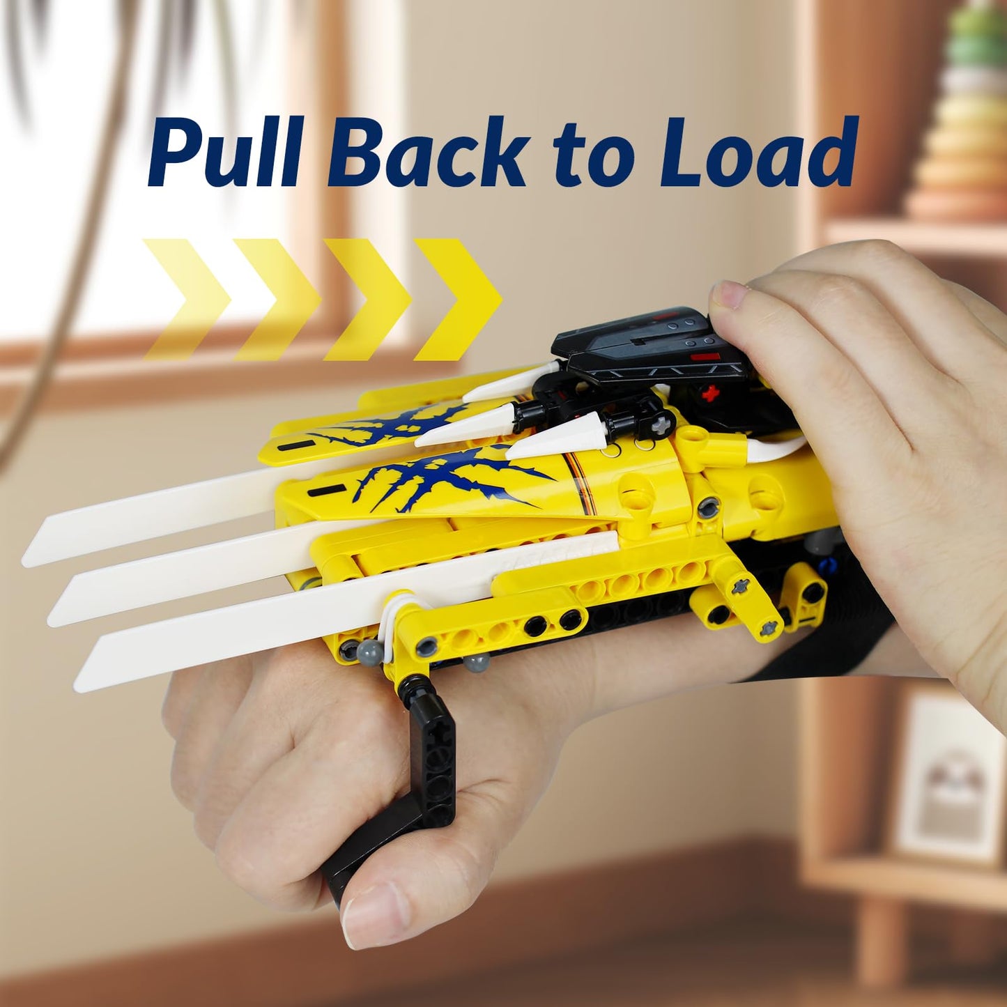 Kabandn Wolver Claw Building Toys for Kids Ages 6 and Up - Kids Role Play Toys with Simulate Flexible Claw - 260pcs Super Hero B