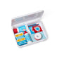 Melissa & Doug Get Well First Aid Kit Play Set - 25 Toy Pieces - Pretend Play Reusable Bandages