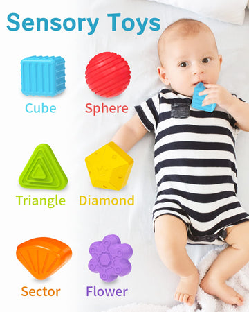 Kecristv Montessori Toys For 1 Year Old Boys Girls, Baby Sorter Toy Colorful Cube, 1 Year Old Boy Girl Birthday Gifts, Baby Toys