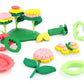 Green Toys Flower Maker Dough Set-21 Piece Pretend Play,Motor Skills,Creative Arts &Crafts Activity Kids Toy Set ,No BPA, phthal