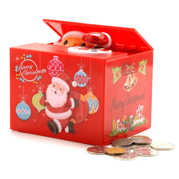 Piggy Bank Steal Coin Box Electronic Money Bank Cute Money Saving Box With Smart Voice Prompt, Great Gift For Boys Girls Kids In