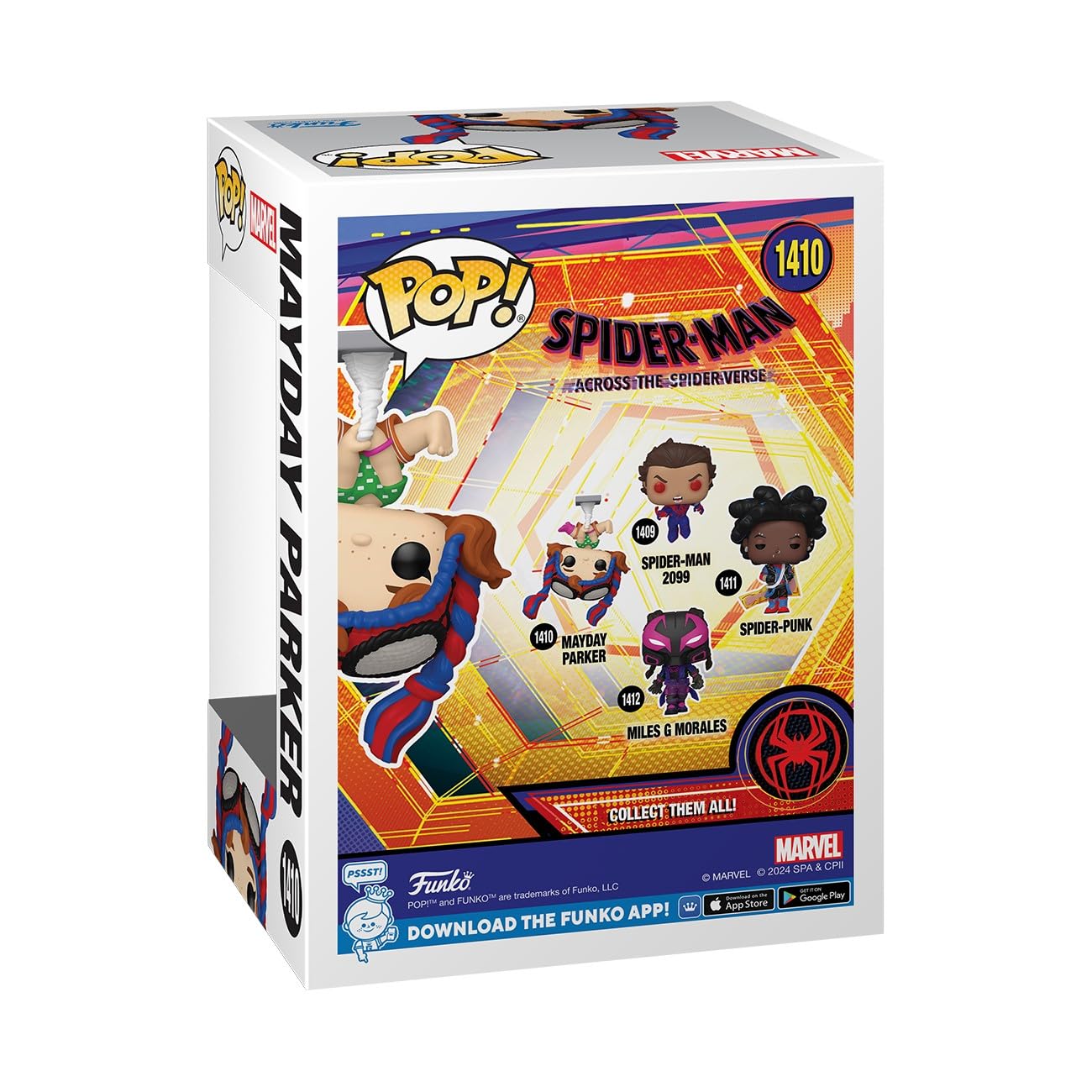 Funko Pop! Marvel: Spider-Man Across The Spider-Verse - Mayday Parker - Collectable Vinyl Figure - Gift Idea - Official Merchand
