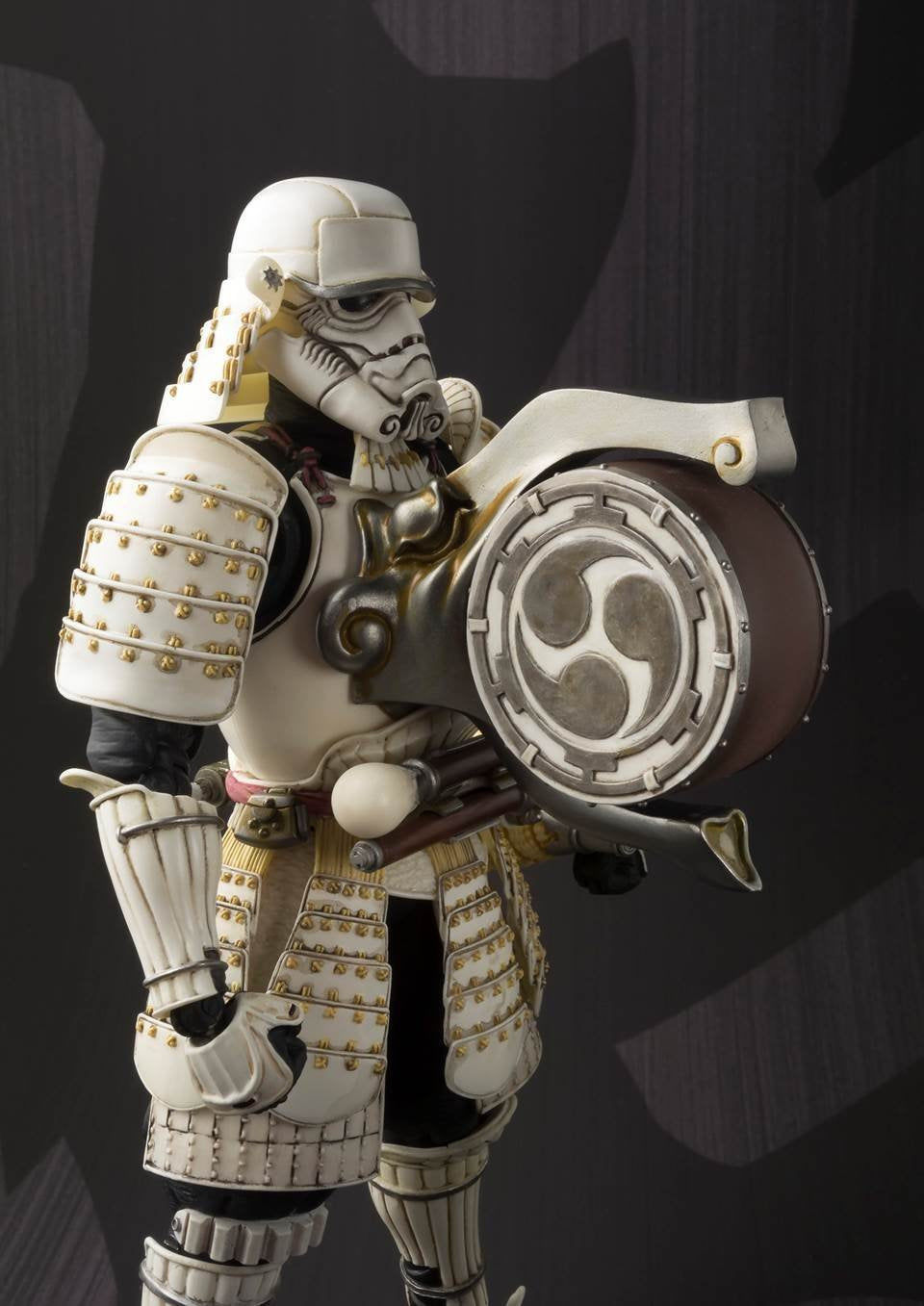 Bandai Tamashii Nations 'Star Wars' Meisho Movie Realization Taikoyaku Stormtrooper Action Figure, Multicolor