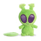Aurora Shoulderkins Juno Alien Plush - 4.5" Green Polyester Toy, Model AW33544