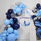 Kalor 12 Inch Light Blue Balloons, 50 Pcs Latex Helium Balloons For Kid'S Birthday Party, Baby Shower, Wedding, Graduate Party Decorations