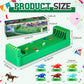 Foilswirl Electric Horse Racing Board Game Mini Portable 6-Horse Racing Table Desktop Derby Game for mature-themed Family Party Entertainment