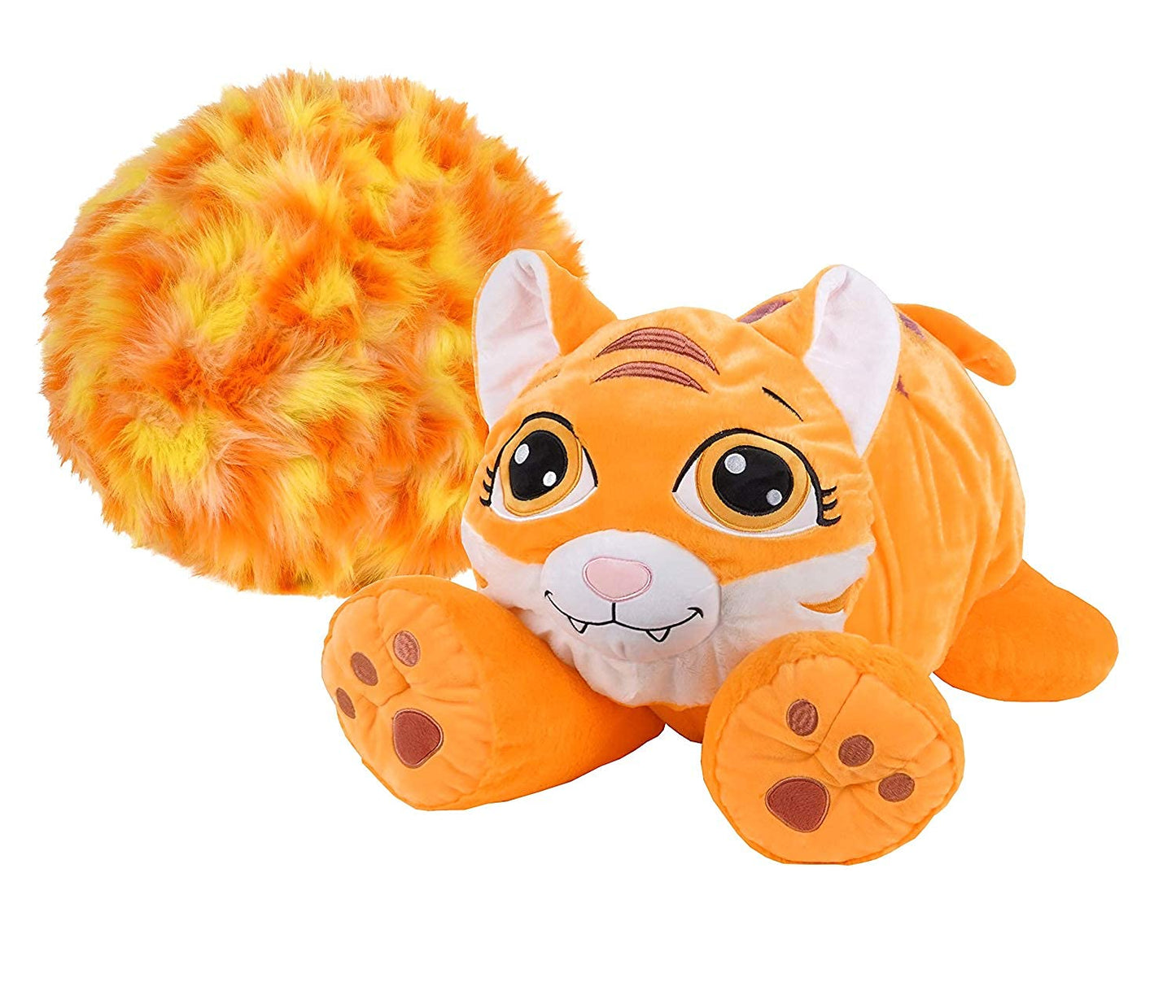 Rainbow Fluffies Tiger Colorful Plush - 2 In 1 Stuffed Animal - Ages 4 Months And Up