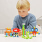Plus Plus Learn To Build Set, 240 Mini Interlocking Building Blocks, 3D Puzzle Stem & Art Kit Playset - Creatures