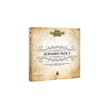 The Araca Group Arg042 Small Railroad Empires - Scenario Board Game - Pack Of 2