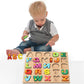 HIGHSEAS Educational Toys for Kids for Play&Fun Games English Alphabets Matching Puzzles Board Games Creative Learning Toy Block