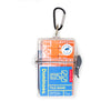 Kikkerland Dominoes Travel Game - White, Compact Size 2cm x 1cm x 0.5cm, Durable Materials, Model GG248