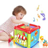 Deoxy 6 In 1 Musical Leaning Baby Cube Including Letters Shape Piano Keys Interesting Multi-Functional Learning Activity Cube Be