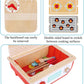 TOOKYLAND Wooden Pretend Cooking Playset - 23pcs - Play Kitchen Toy with Cooktop, Barbecue, Food Items and Accessories, Ages 3+