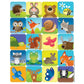 Woodland Creatures Theme Stickers, 120 Per Pack, 12 Packs