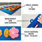Montessori Kindergarten Math Toys Felt Finger Math Numbers W/Hanging Loop, Felt Boards For 3+, Math Games For Kindergarten, Home
