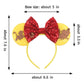 zhezesmila Lion King Simba Minn Ears Headband, Yellow, for Children and Women, Animal Kingdom Themed Hair Accessories for Birthd